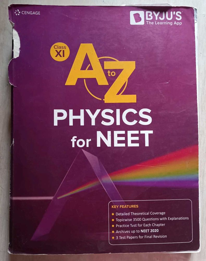 Cengage A to Z Physics for NEET Class 11 and 12