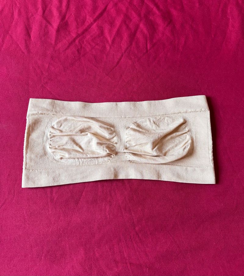 Beige Tube Strapless Inner