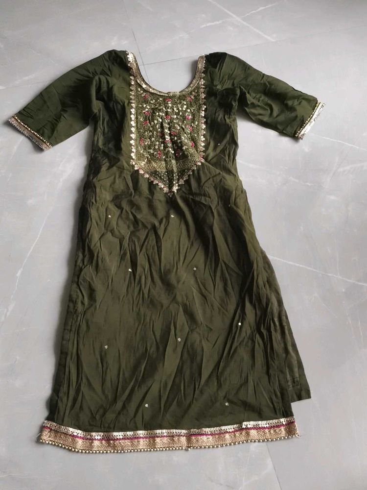 dress silk uppatta chodi