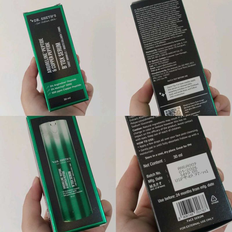 Dr. Sheth's B'tox Serum