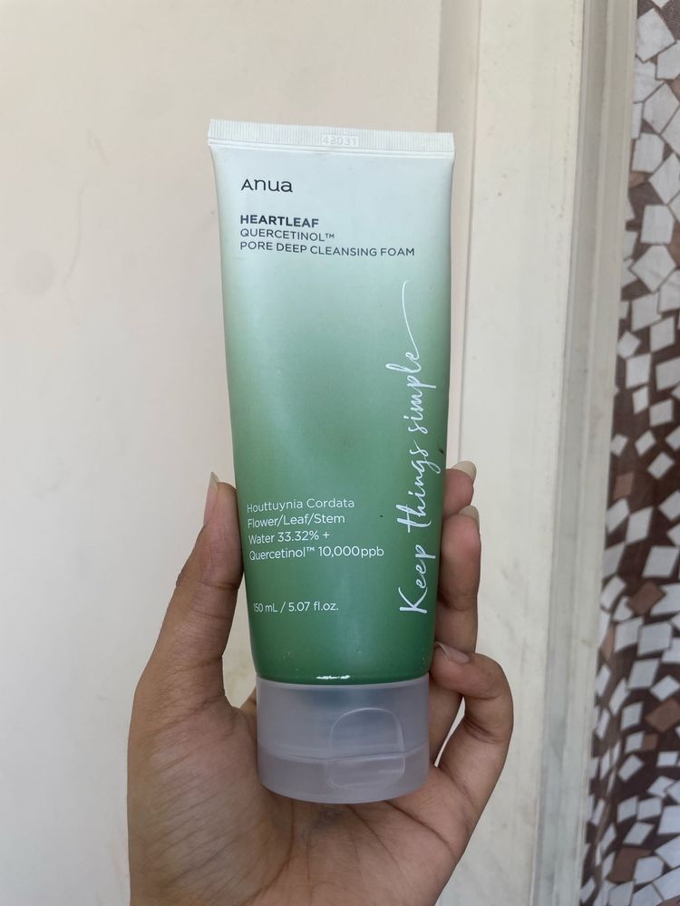 Anua Heartleaf Cleansing Foam