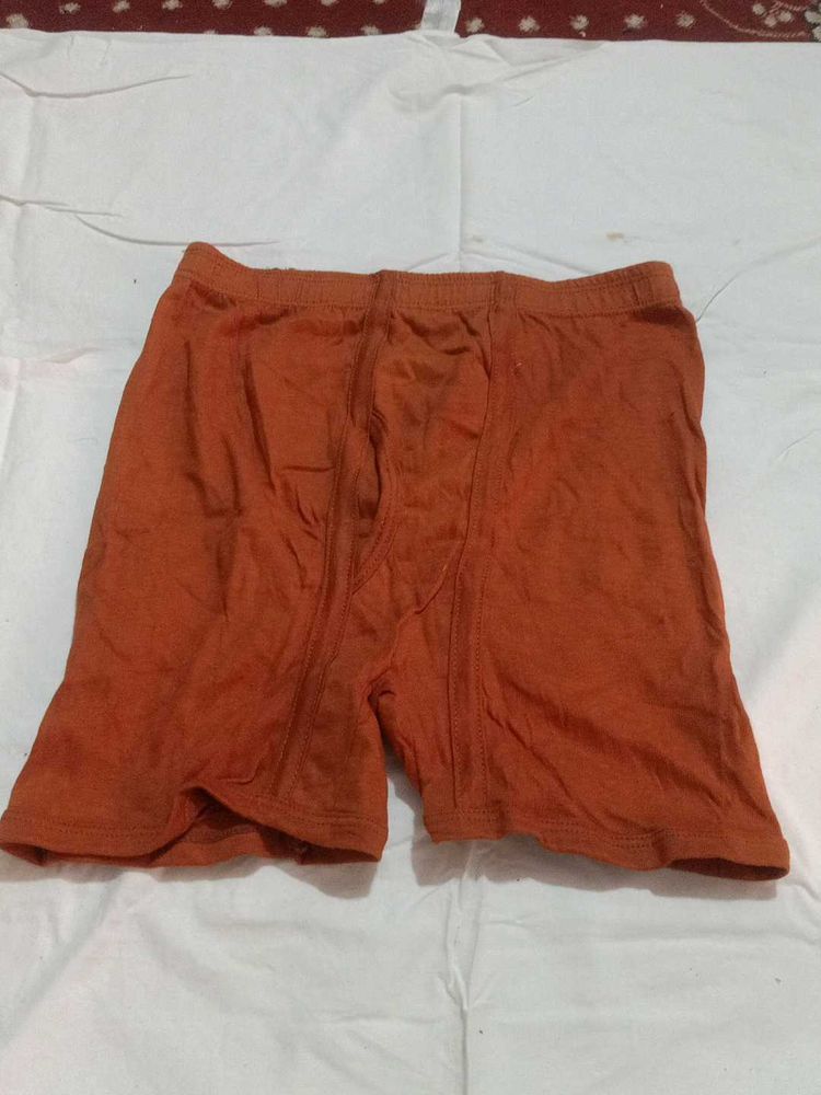 Men's Orange Boxer Shorts