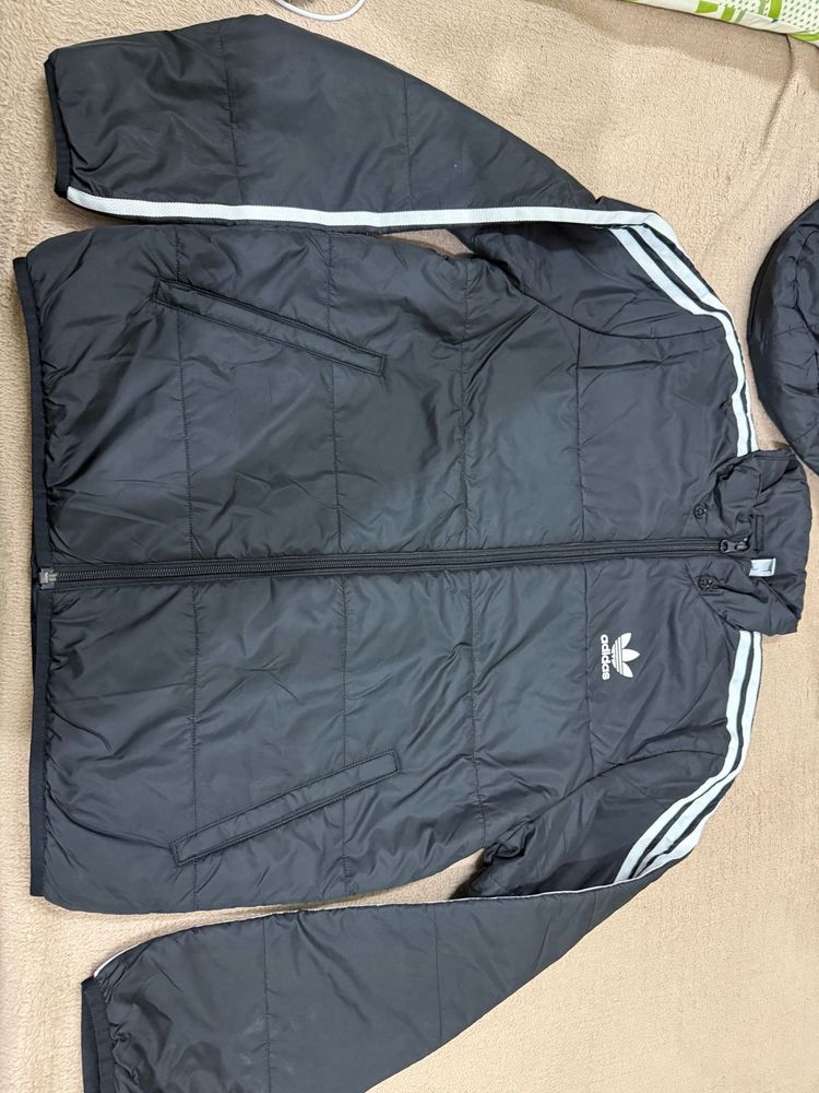 Adidas Black Puffer Jacket