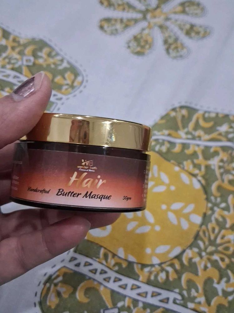 Handcrafted Butter Hair Masque