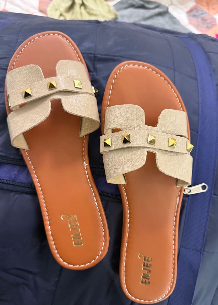 Studded Flat Sandals