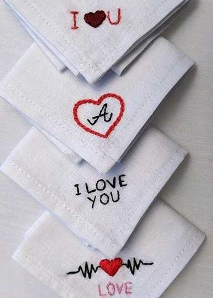 Hanky Embroidery 🪡 Work