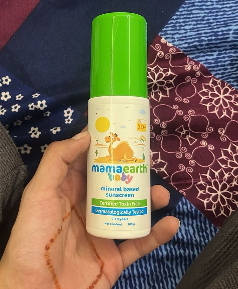 Mamaearth Baby Mineral Sunscreen SPF 20+