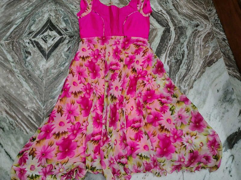 Pure Georgette Designer Frock