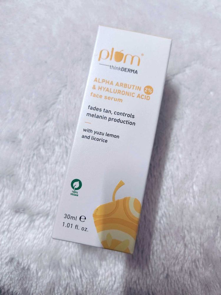 Plum 2% Alpha Arbutin &amp; Hyaluronic Acid Face Serum