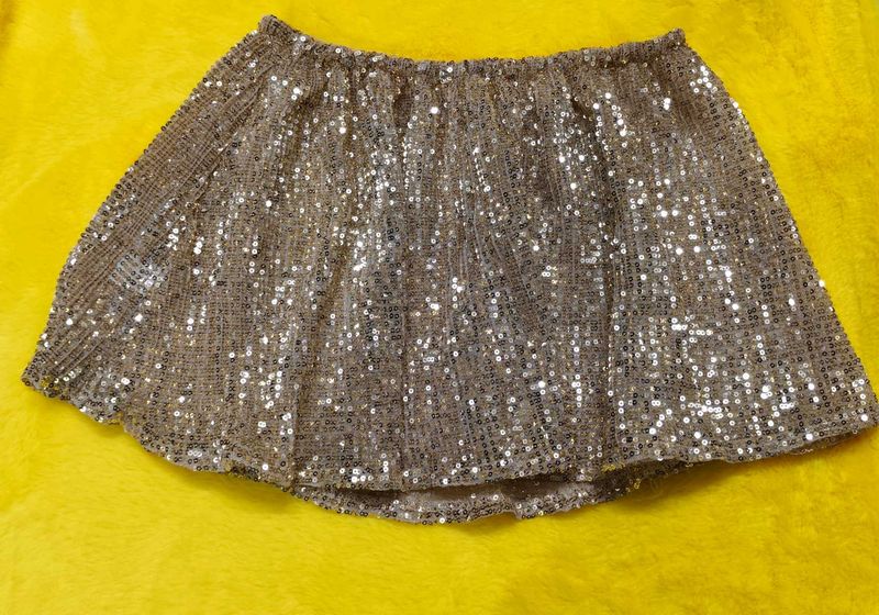 Sparkly Sequin Mini Skirt