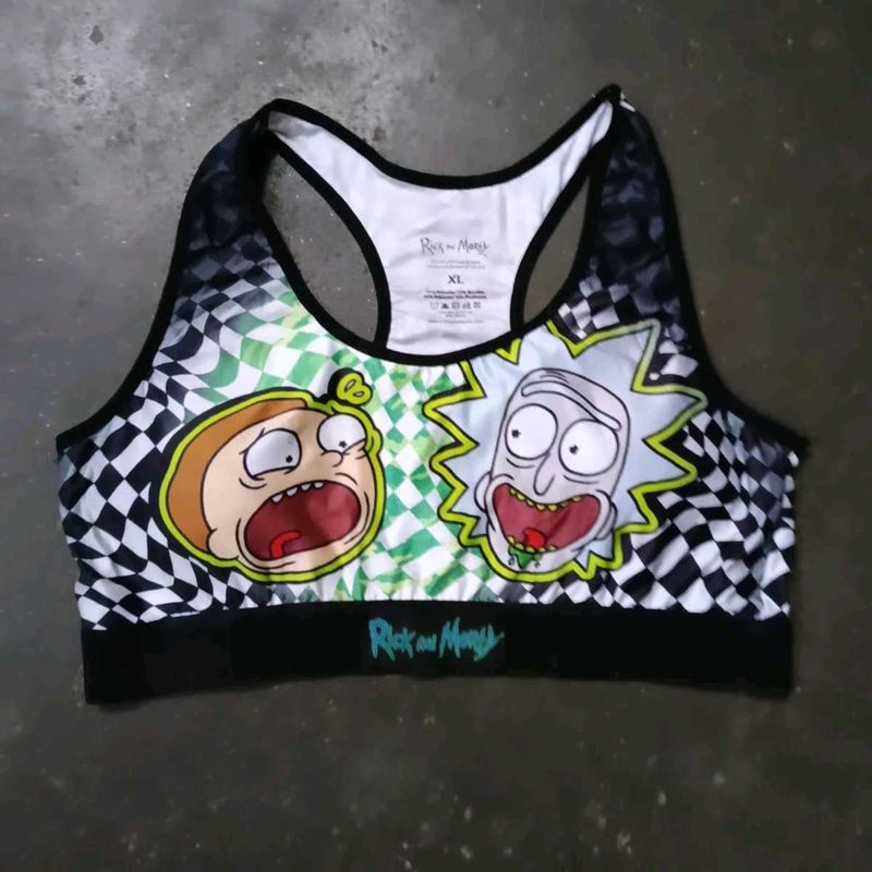 Rick and Morty Sports Bra
