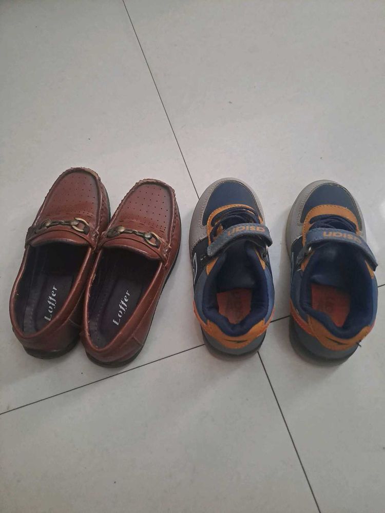 Kids Shoes Bundle - Loafer &amp; Sneakers