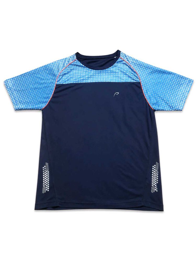 Men's Navy Blue Sports T-Shirt