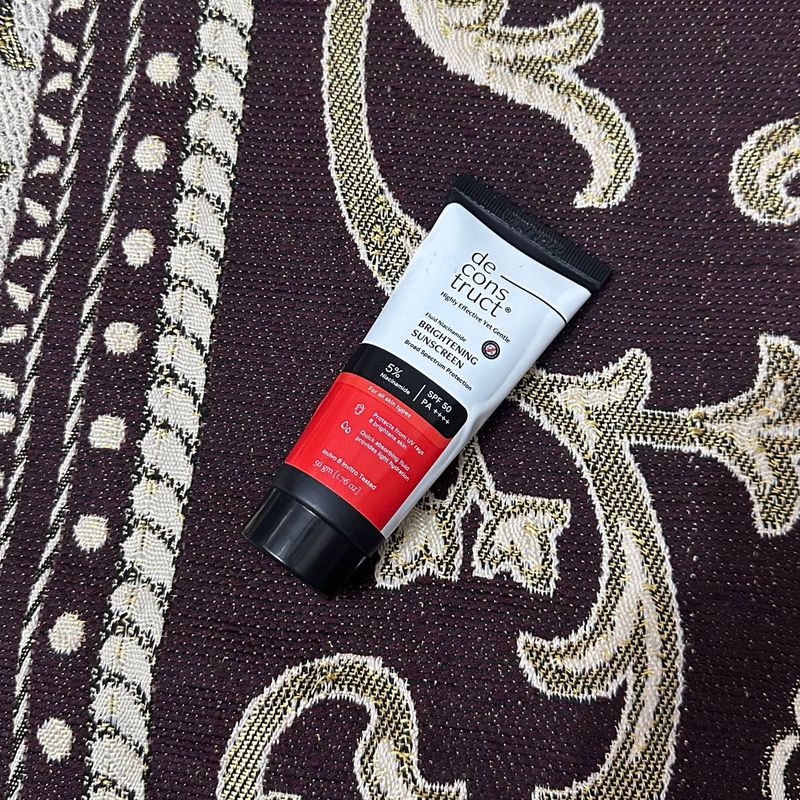 Deconstruct Brightening Sunscreen SPF 50