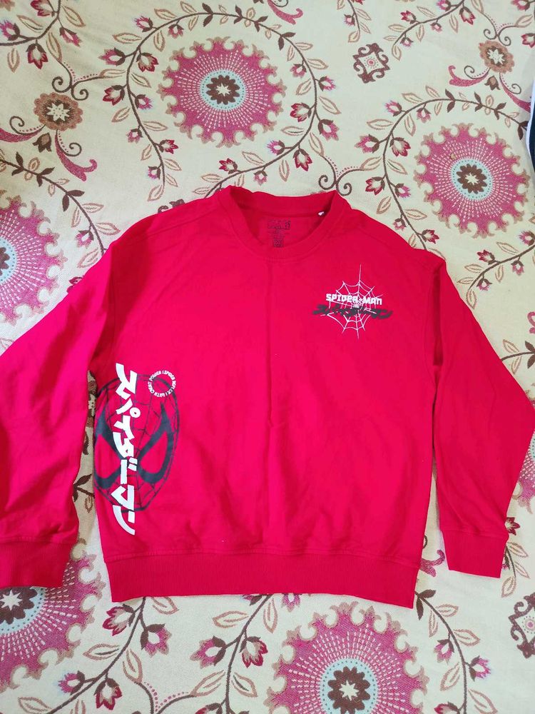 Spider-Man Red Sweatshirt