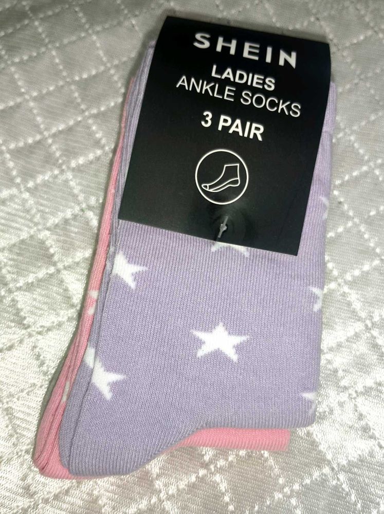SHEIN Ladies Ankle Socks (3 Pair)