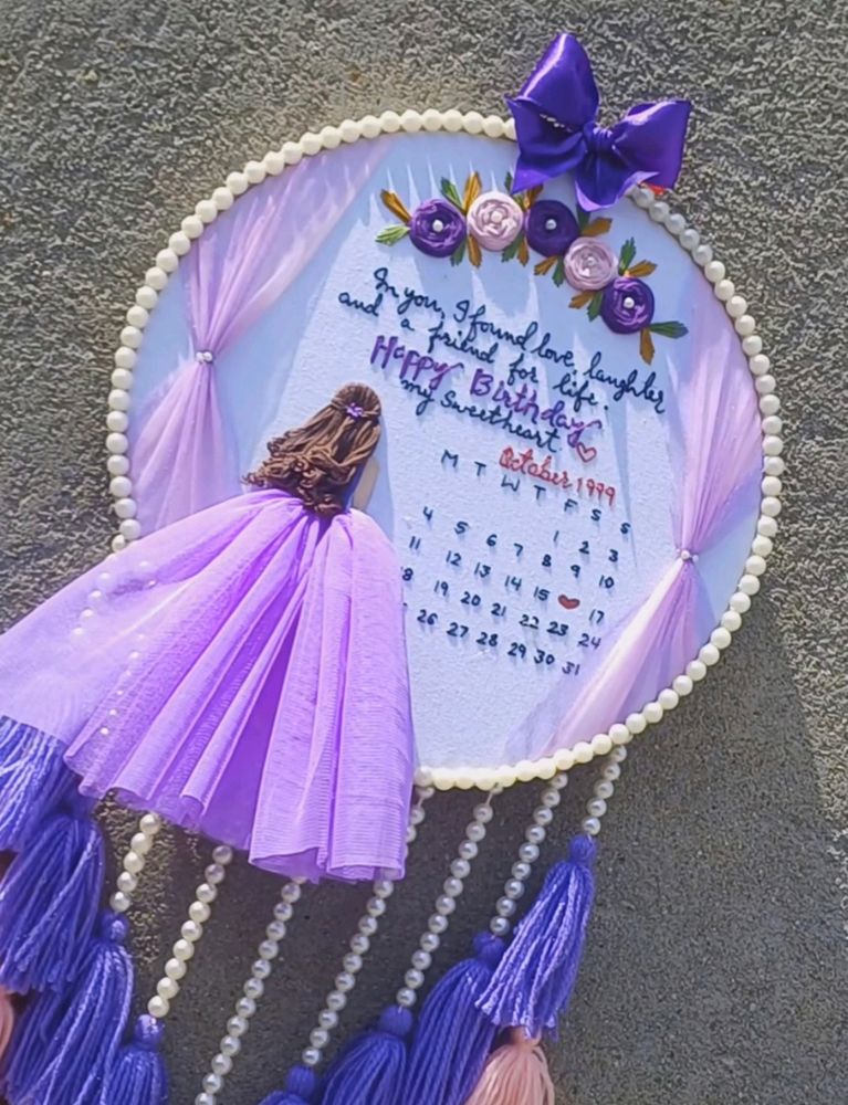 Birthday Special Embroidery