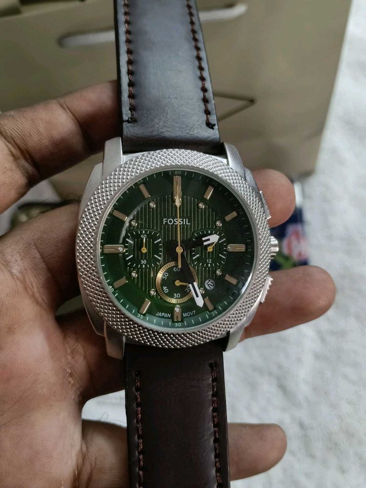 Fossil 100% genuine leather Watch Brown