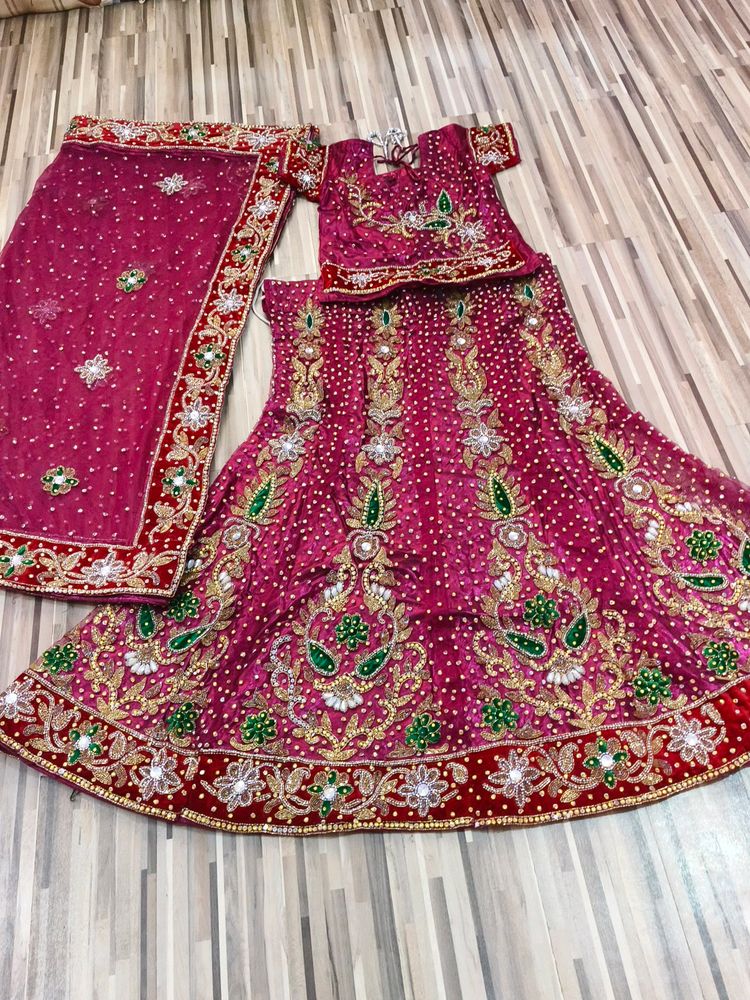Very Heavy Bridal Lehenga