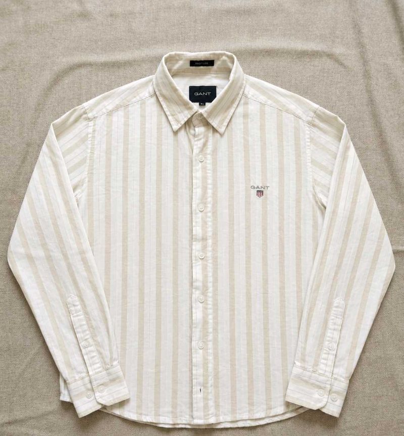 GANT Striped Button-Up Shirt