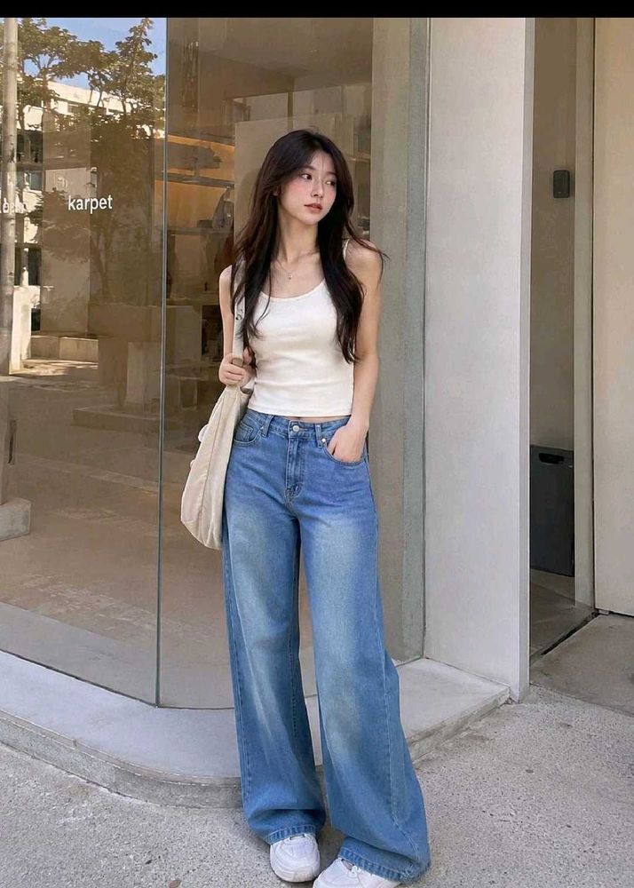 Wide Leg Jeans💗