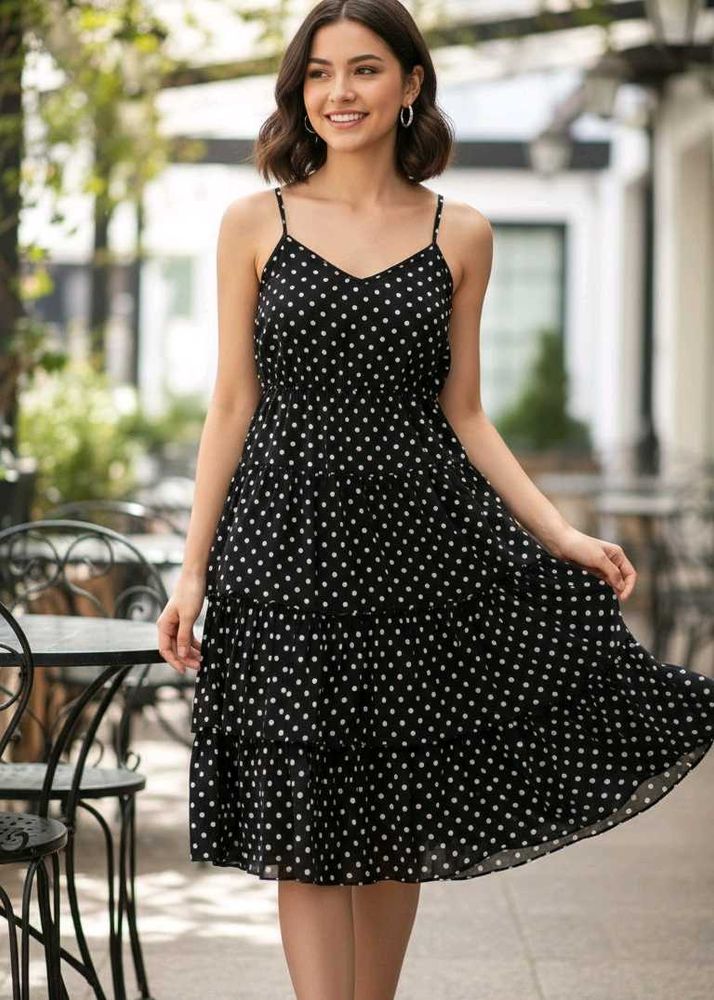 Polka Dot Frock Dress