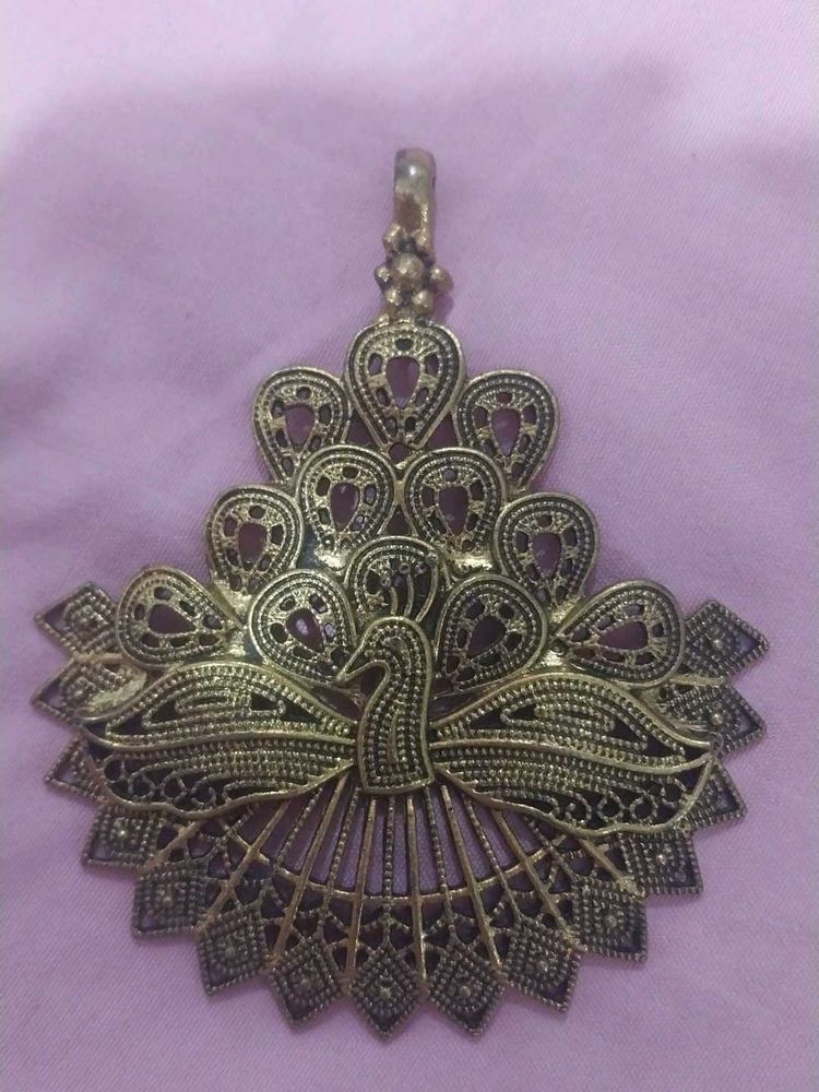 Peacock Pendant Necklace