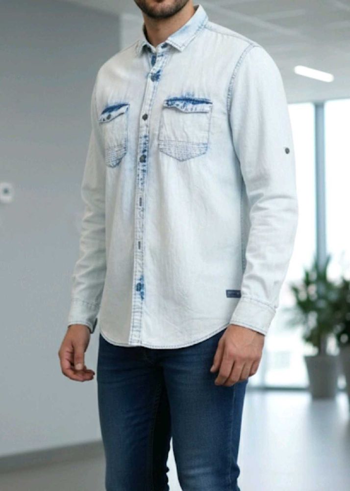 Denim Shirt - Light Wash