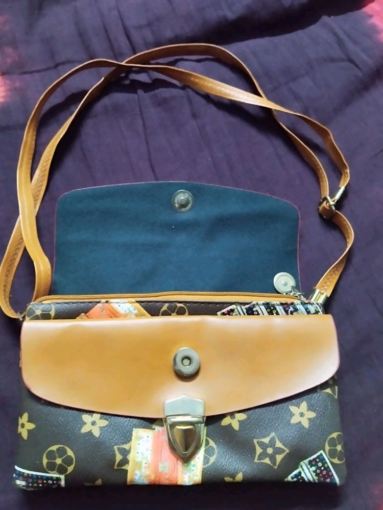 Vintage Style Crossbody Bag
