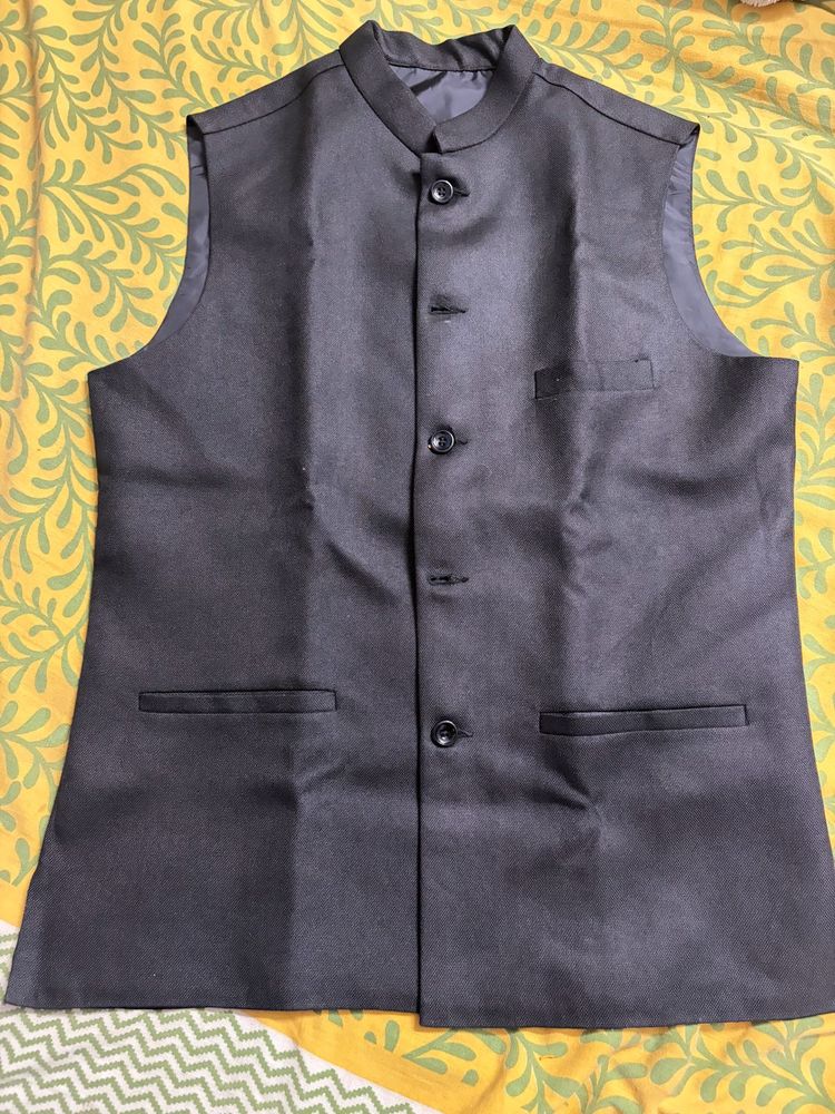 Stylish Black Waistcoat