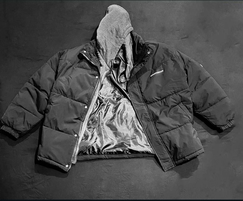 Puffer Jacket with Hoodie