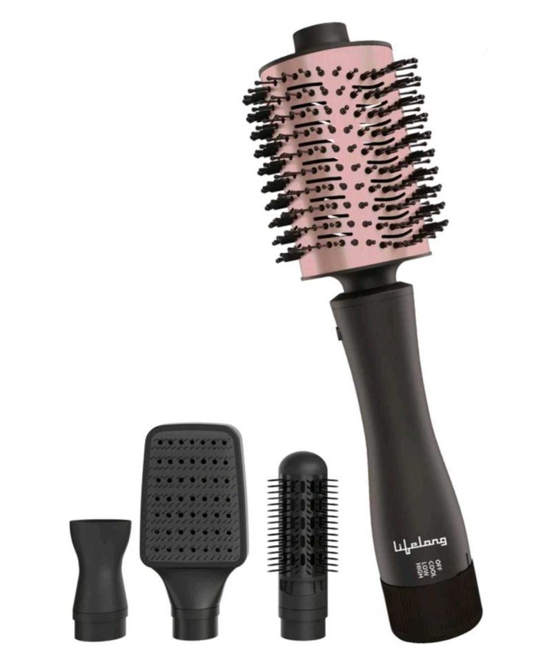 4in1 Hair Volumizer Straightner Dryer Curler set