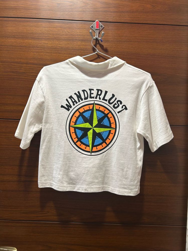 Wanderlust Compass Graphic Tee