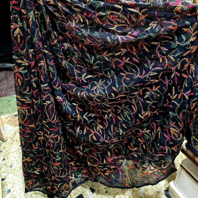 Tepchi Chikankari Saree