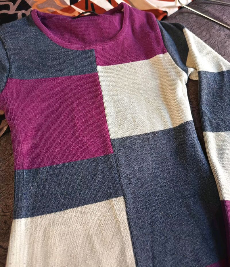 Colorblock Sweatshirt / Sweater For Women