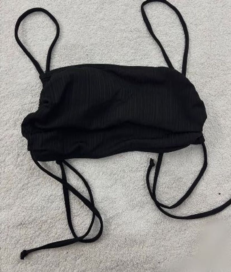 Black Cami Padded Top