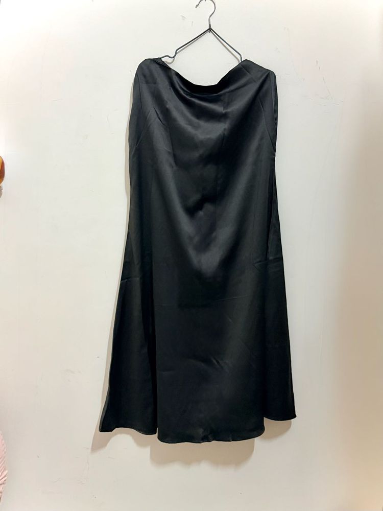 SHEIN Satin Maxi Skirt