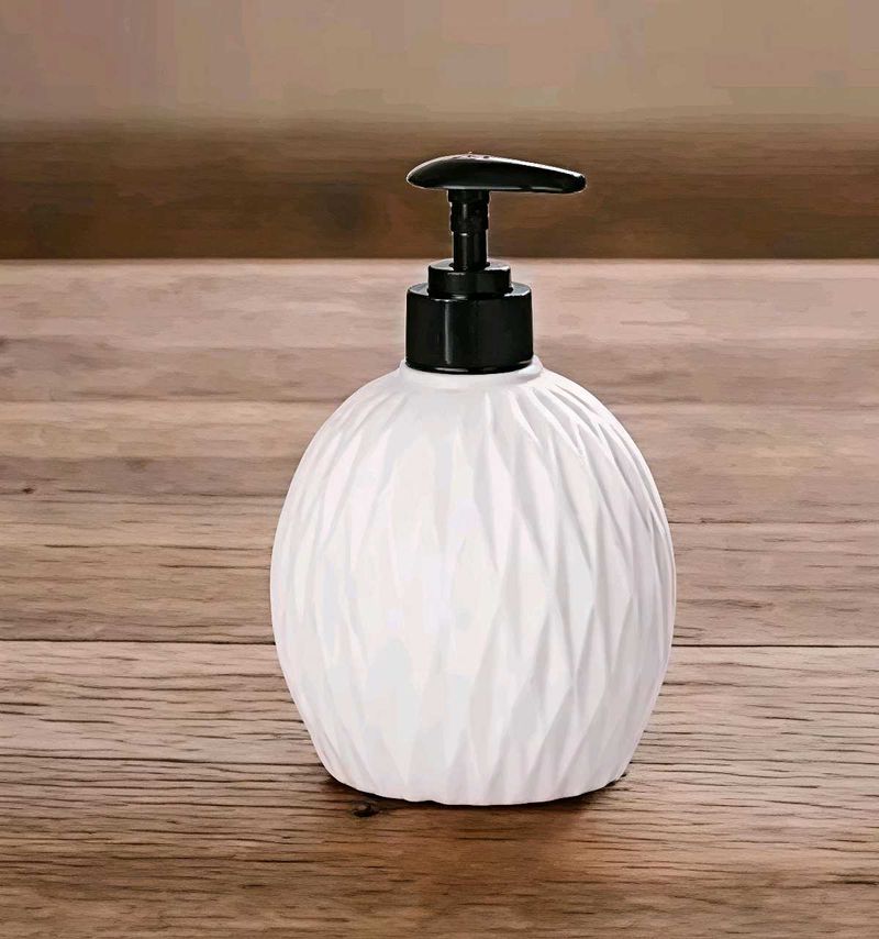 White Soap Dispenser
