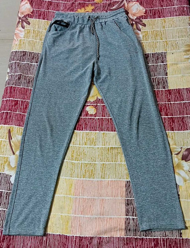 Comfortable Grey Track Pants