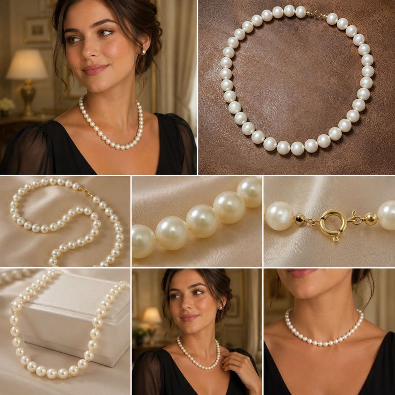🧜🏻‍♀️Classic Pearl Necklace