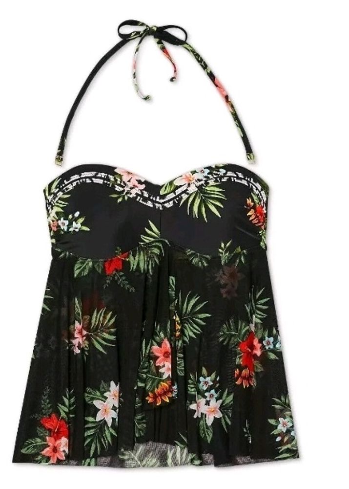Floral Tankini Top