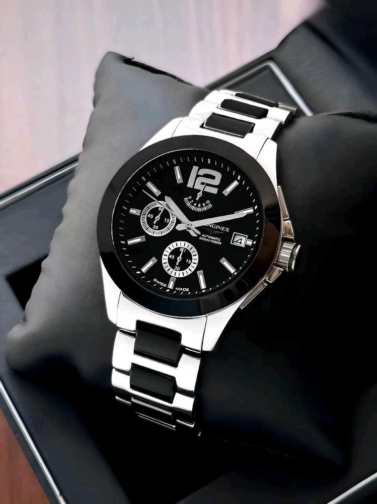 Longines Chronograph Watch For men's premium quali