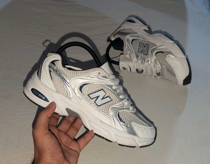New Balance 530 White Silver