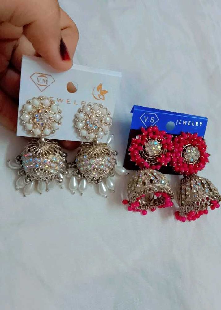 Exquisite Jhumka Earrings Set
