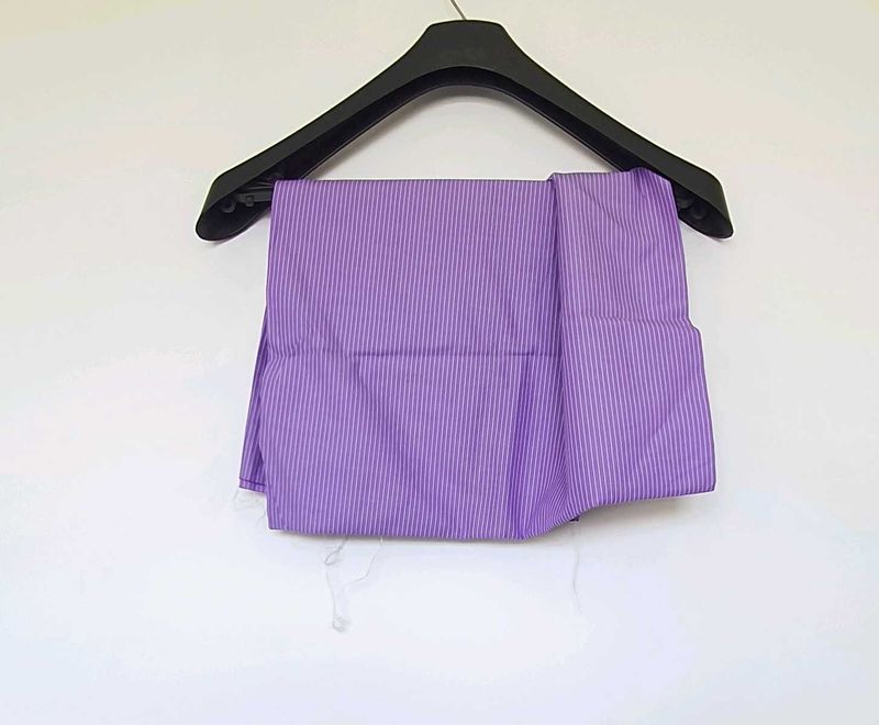 Purple Striped Fabric