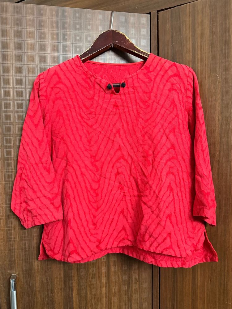 Red Short Kurta❤️