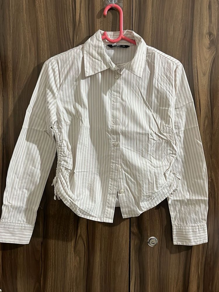 Zudio Stripped Office  Shirt