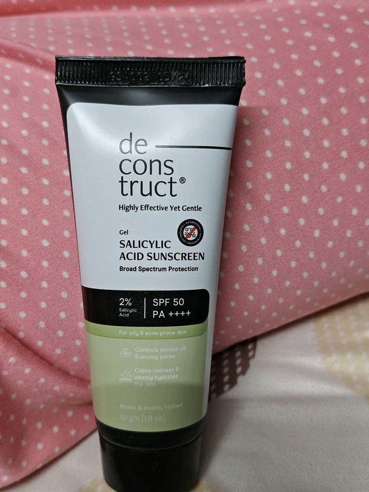 Deconstruct Salicylic Acid Sunscreen SPF 50