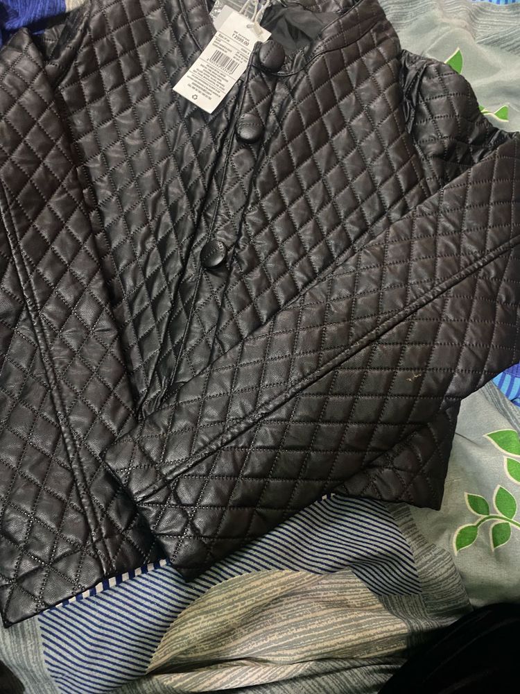 Quilted Black Jacket