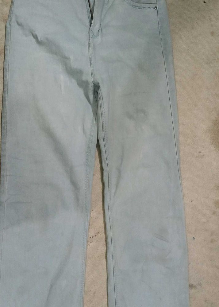 Light Wash Wide Leg Jeans